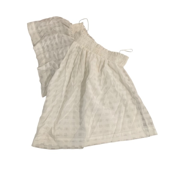 Anthropologie Maeve One Shoulder Blouse NWT size L - Picture 2 of 4